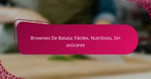 Brownies De Batata: Fáciles, Nutritivos, Sin azúcares